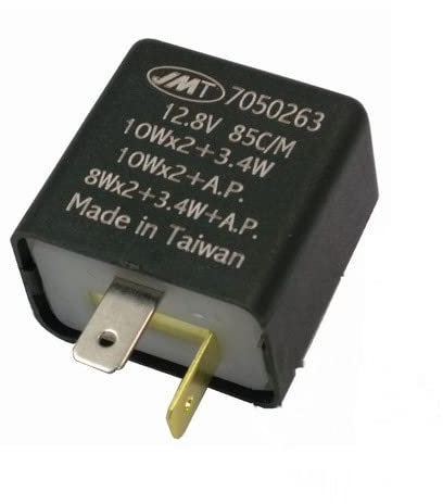 Blinker Relais, 12V, 2 polig kompatibel mit Honda SJ 50 Bali Bj. 1995-2001
