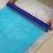 Besto Carpet Protector Roll Self-Adhesive Plastic Carpet Protection Film Waterproof - Protects Against Dust, Dirt, Paint, Liquid Spills - Stair Carpet Protector 60 Micron (60cm X 25m)