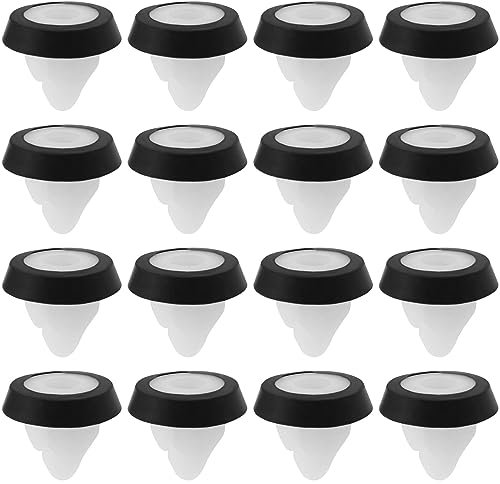 SG Store 30PCS Car Rear License Plate Holder Clips N10621301 1725489 Plastic Screw Grommet Clips with Rubber Seal Automotive Fastener
