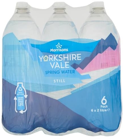 Morrisons Yorkshire Vale Still Spring Water 6 x 2l