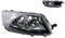 Johns, Scheinwerfer Halogen kompatibel zu Skoda Octavia 5E 12-17 H15 H7 Re. + Nebelsch.
