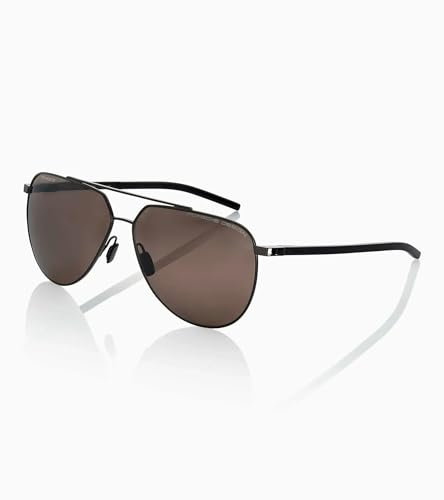 Porsche Design P8968 B442 Dark Grey, Black Sunglasses Man Metal, Aviator, 63