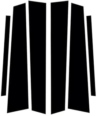 Auto Fenster Formteile Für B&MW 5 Series F10 F11 F07 2010 2011 2012 2013 2014 2015 2016 Autotür Fenster Säule Beiträge Zierabdeckung