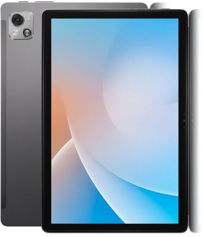 Blackview Tab 13 Pro - Tablette Tactile Haute Productivité, Idéale Jeux - Écran 10.1 - 8 Go RAM + 128 Go ROM - MediaTek Helio P60 - Caméras 8 MP + 13 MP - Gris
