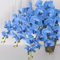 OUKEYI Künstliche Phalaenopsis-Blumen, 68,6 cm, Blau, künstliche Orchideen, Stängelpflanzen für Heimdekoration, OUKEYI-100926