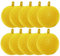 Peosaard Fly Trap Ball 10pcs 3.27in Fliegenfänger wasserdichte Sonnenfeuerflocken mit Klebstoff -Locker -Hänge -Fliegenfalle für den Obstgartengartenmarkt, Fly -Fallen im Freien