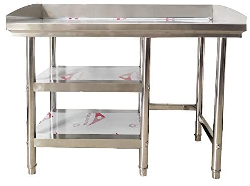 Outdoor Portable Picnic Table with BBQ Grill and Pizza Oven Ideal for Entertaining and Dining Easy to Assemble (L47''×W27'')