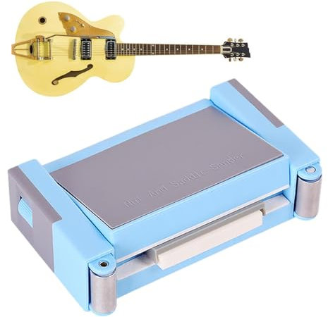 Ahuuen Guitar Nut Saddle Grinding Sander,Leveler Slotting Files For Guitar - Guitar Nut And Saddle Sander, Leveler Slotting Files For Electric Acoustic Guitar Part, Height Adjustment