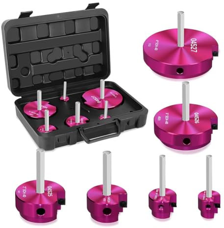 Sctecoau 6 Piezas Escariador de TuberíAs de PVC,Escariador de Limpieza de TuberíAs de PVC para Plan de ReparacióN de TuberíAs