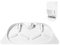 KiimSin Pièces de rechange station de nettoyage pour Dreame L10S Ultra / L10S Pro / W10S Pro, pour Mijia B101CN / X10plus B101GL, accessoires pour base autolaveuse
