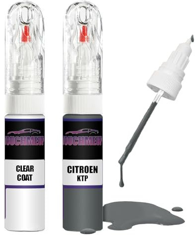 Kit de retouche de peinture transparente pour Citroën Gris Shark KTP