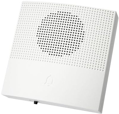 JIEBWCHA Campanello Da Porta Con Filo - Campanello Per Aule Con 38 Suonerie | Controllo Accessi Cablato 12V a Parete per Uffici Aule Esterno Interno Appartamento Garage