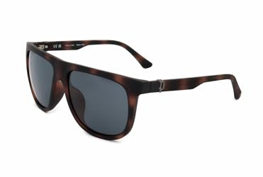 Police SPLN33V Matt dark havana 59/16/145 Herren Sonnenbrillen
