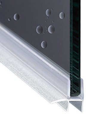 200cm EC-848 Guarnizione Box Doccia con Gocciolatoio per vetri di spessore da 6 mm