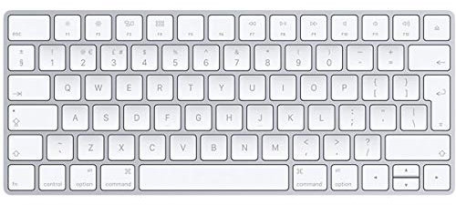 Apple Magic Keyboard - A1644 (MLA22B/A) Wireless Bluetooth - UK English Layout (Renewed)