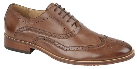 Goor B9556B Boys Oxford Brogue Shoe Brown UK 12 (Junior)