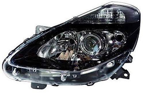 Scheinwerfer links für Clio 3 R Bj 09->> schwarz mit Kurvenlicht 1039041