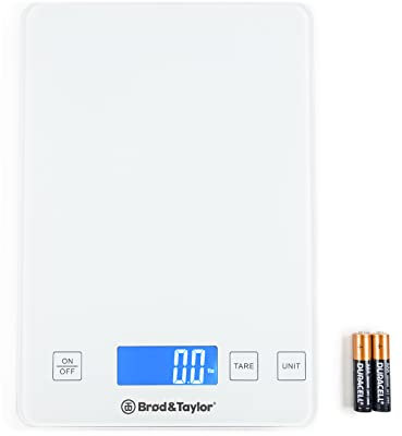 Brod & Taylor High Capacity Baking & Kitchen Scale | (15kg / 33lbs Max)