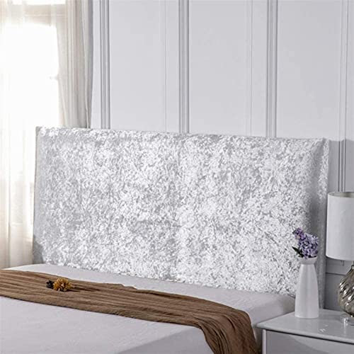 uyeoco Bett Kopfteil Hussen Stretch Bett Kopfteil Abdeckung Boxspringbett Bettkopfteil Bezug Staubdicht Kopfteilbezug Schlafzimmer Dekor (Color : A, Size : 160CM)