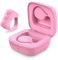 Tik Tok Fingerspitzen Seitenwender Bluetooth Fernbedienung Scrolling Ring Wiederaufladbare Wireless Kamera Fernauslöser Selfie Taste Controller mit Ladehülle für iOS/Android (Rosa)