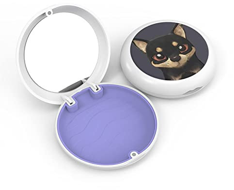 YOUYA DENTAL Étui d'alignement et de retenue orthodontique solide pour dentier, étui de protection sans miroir pour soins bucco-dentaires - Blanc