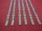 TV Replacement Parts- 6pcs LED backlight strip compatible with Toshiba 49U5863DB 49U6763DA 49U6763DB 49U5766DB VESTEL 49 UHD DRT VNB A B LT-49C870A LT-49C862
