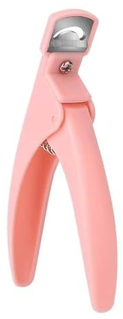 zalati Coupe-faux ongles en gel acrylique - Coupe triple coupe - Outil de manucure - Pour salon de manucure - Rose