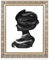 Monframe antiker Bilderrahmen Venezia - 45x60 cm Gold - Holzrahmen im Barock Stil