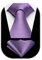 HISDERN Corbata para Hombre Morado Corbata a Cuadros para Hombre Conjunto Clásico y PañUelo de Bolsillo