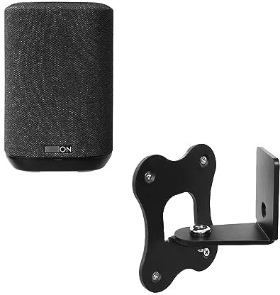 Yaslayp Wall Mount Bracket for Denon Home 150 Wireless Speaker,Metal Bracket Compatible with Denon Home 150 Wireless Speaker Space Saving Smart Home Wall Stand Holder