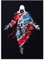 Displate Offiziell Assassin's Creed MetallPoster Magnetische Befestigung Inklusive Lizenziert Bilder Hochwertiges PosterAC Legacy Posters - Ezio 45 cm x 32 cm