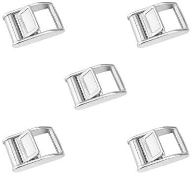5 Satz von 38 mm 316 Edelstahl Nocken Ratsche Schnalle für Spanngurt Fracht Zurrgurte