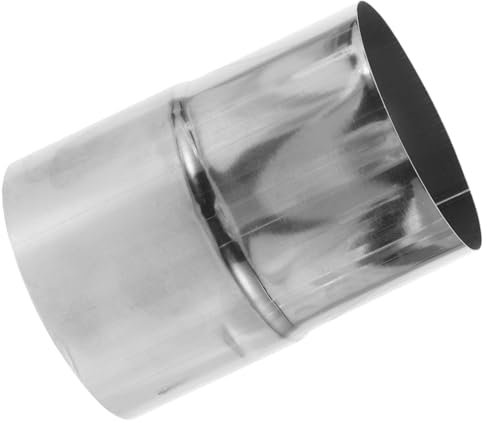 LIFKOME Exhaust Accessories Chimney Flue Extension Pellet Vent Adapter Chimney Exchange Chimney Fitting Elbow Duct Connector Stove Adapter Stainless Steel 6cm Reducer Ring