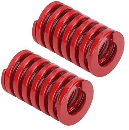 Kofferraum Stoßdämpfer Druckfedern, Aluminiumlegierung Heckklappen Druckfeder Stützfeder 25 Mm Außendurchmesser Spiralprägung Kompressionsersatz für Kofferraum-Heckklappenstrebe