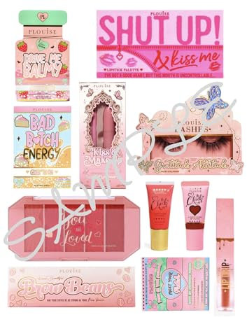 Generic P. Louise Make-Up Edible Icing Sheet A4 Cake Toppers Paige Louise Cosmetics