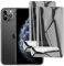 Glcrrpu Pack of 2 Privacy Screen Protectors for iPhone 11 Pro, Hydrogel Flexible Transparent TPU, Screen Protector, Scratching, Easy to Install Screen Protector