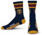 For Bare Feet Unisex 4 Stripe Deuce NBA Crew-Socken, Team-Farbe, Medium