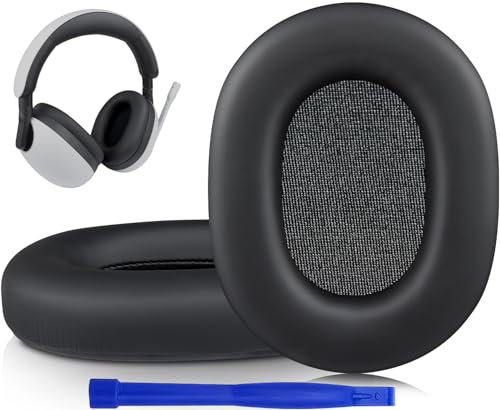 SOULWIT Ersatz Ohrpolster für Sony Inzone H7 (WH-G700)/H9 (WH-G900N) Wireless Gaming Headset, Ohrpolster mit weicherem Kunstleder, Geräuschisolierungsschaum