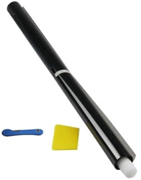 WANGBINGXING TöNungsfolie Auto Fenstertönungsfolie UV-Schutz Wärmedämmfolie Sichtschutz Autodachfolie 75 cm * 6 m Superschwarze Sonnenschutzfolie Autozubehör ScheibentöNungsfolie Auto(15 Percent)