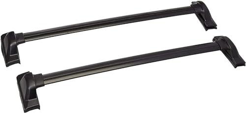 zjxcnb 2 Stück Auto Dachträger für Hon-da CRV 2007 2008 2009 2010 2011, Integrierte Aluminium Dachreling Dachgepäckträger Fahrradträger Dachgepäckablage