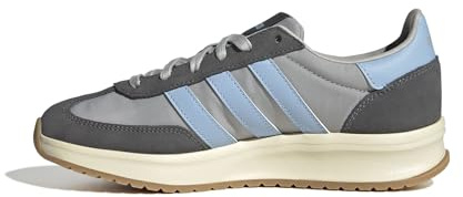 adidas Femme Run 70S 2.0 Shoes Chaussures, Grey Two/Glow Blue/Grey Five, 40 2/3 EU
