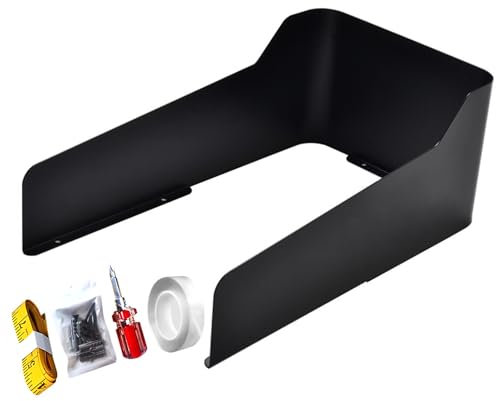 ZYLEDW Copri Citofono Campanello da Esterno, Copertura Protettiva per Campanello Impermeabile antiriflesso, Copertura Antipioggia per Campanello in Metallo