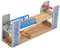 Angoily 1 Set Holzeisenbahn Gleisbrücke Gleise Spiel Überführung Modell Kreuzbrücke Für Züge Modellgleise Holz Hochbrücke Kunststoff