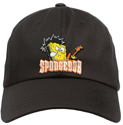 SpongeBob Schwammkopf Metal-Kids - Spongebob - Gitarre Unisex Cap schwarz S