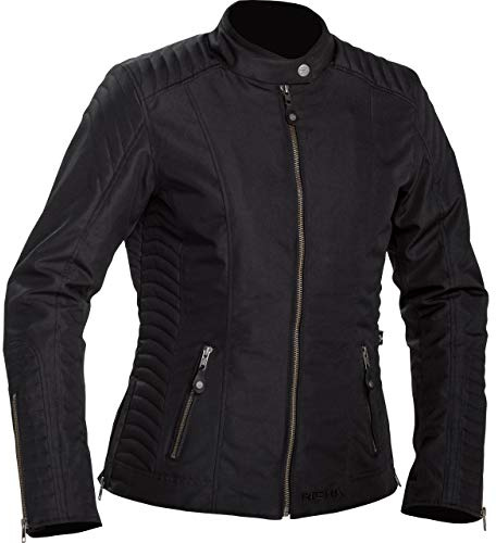Richa Lausanne waterproof Ladies Motorcycle Textile Jacket, black, 3XL