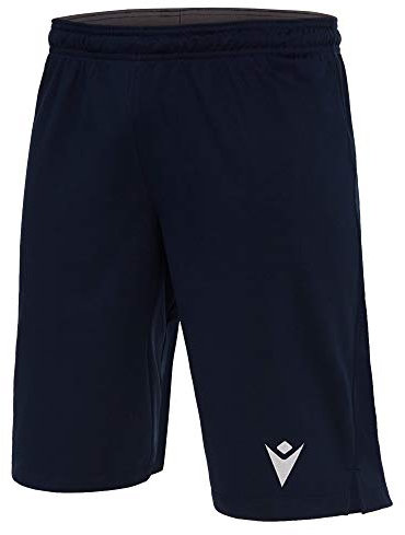 Macron Unisex Bermuda Volga Shorts, Marineblau, M