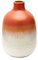 Maia Gifts Mojave Glaze Ombre Brown Ceramic Vase