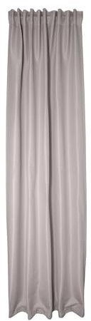 HOMING Vorhang KIM Beige | Verdunkelungsvorhang inkl. Multifunktionsband | Thermovorhang Hitzeschutz | Akustikvorhang Schalldämmung | Vorhang blickdicht | Blackout Curtain | 140x245 cm | 1 Stk.