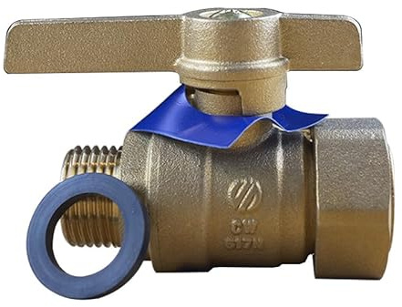 Arco - Robinet compteur eau - Robinet ACS avant compteur - Mâle 1/2 (15/21) Écrou libre 3/4 (20/27) - Lg 60 -