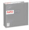 Fato, Einweg-Papierservietten, Ideal für informelle Mittagessen und Buffets, Packung mit 50 Servietten, Format 33x33, gefaltet in 4, 2-lagig, Grau, 100% reines Zellulosepapier, FSC-zertifiziert